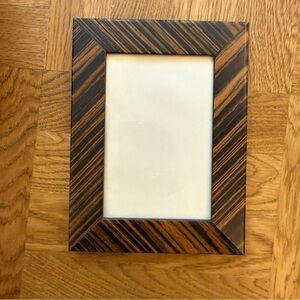 Natalini "Zebrawood" Style Italian Wood Picture Frame